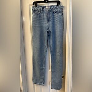 Paige Relaxed Noelle 32” jeans in Dorit Distressed size 28